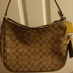 Authentic Coach Shoulder Handbag and Coin Purse
